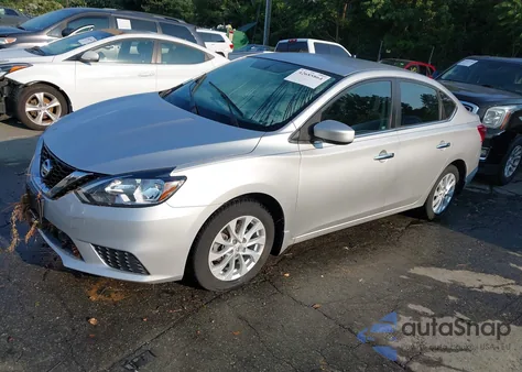 2019 Nissan Sentra S/Sv/Sr/Sl z USA, uszkodzony, nr VIN 3N1AB7AP5KY375851